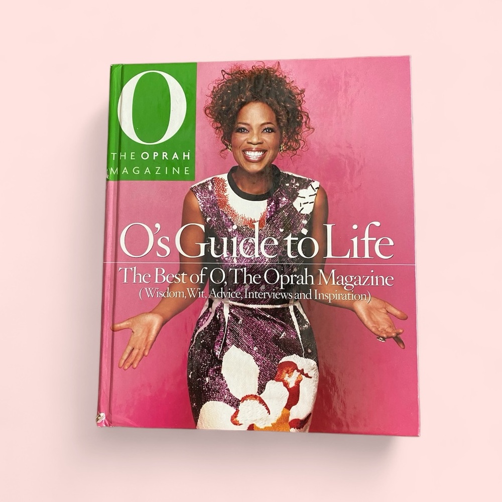 O's Guide to Life Hardcover Book Oprah Winfrey 2007 Best of O